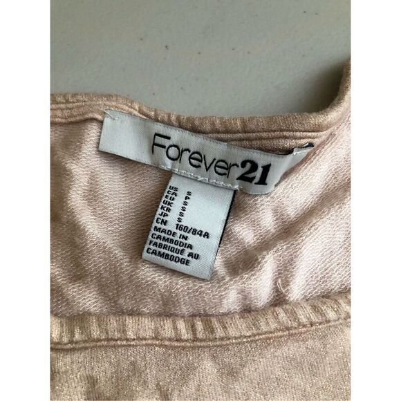Forever 21 Puff Sleeve Top Size S - Picture 6 of 8